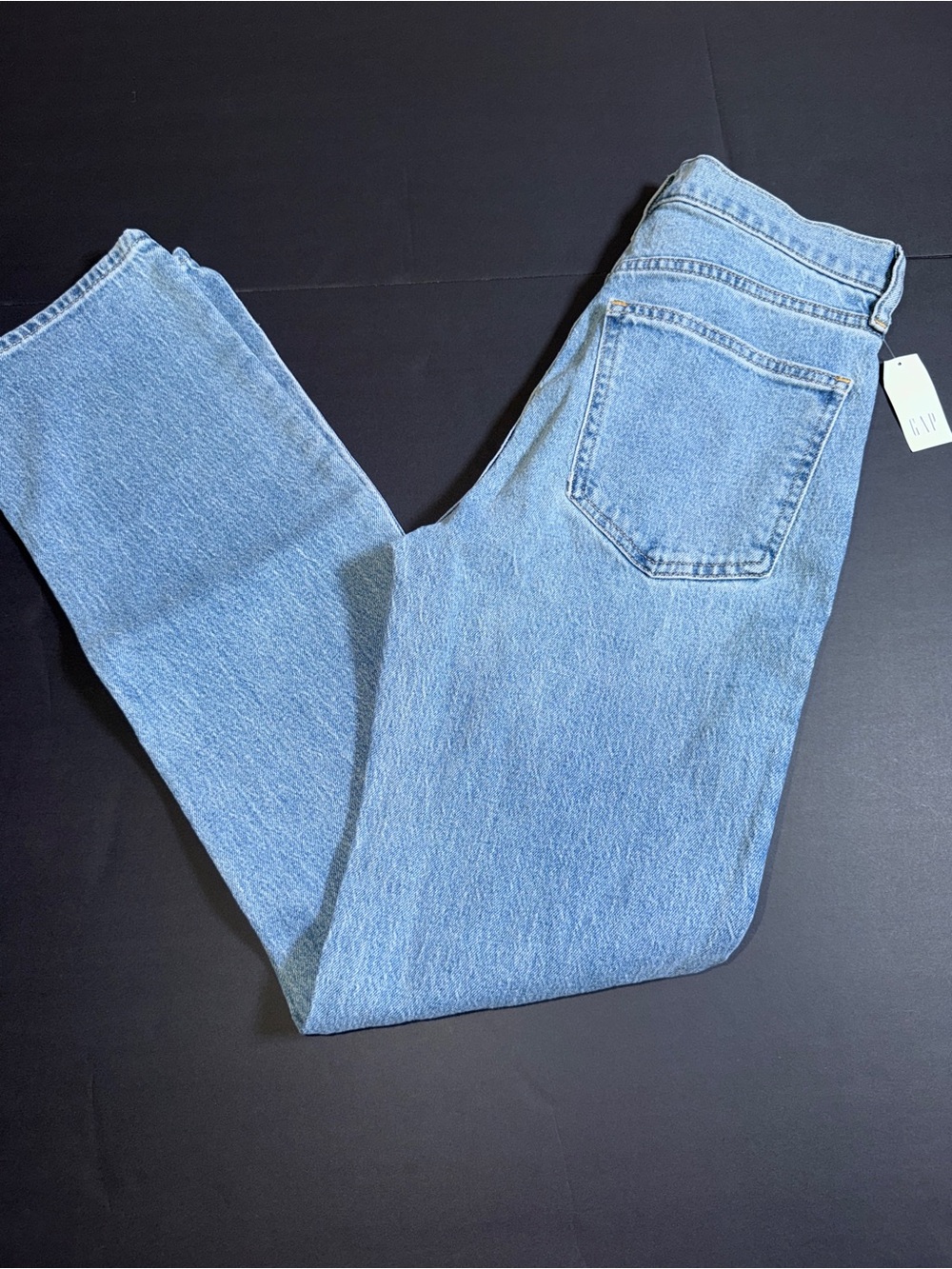 GAP Women’s Light Wash Straight Leg Jeans - Light Blue